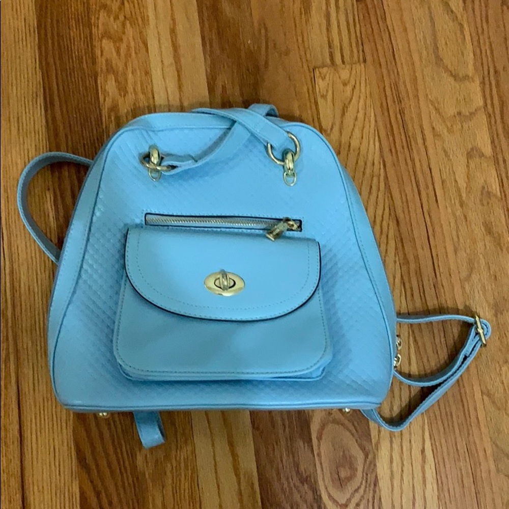 Sky Blue Mini Backpack - image 1